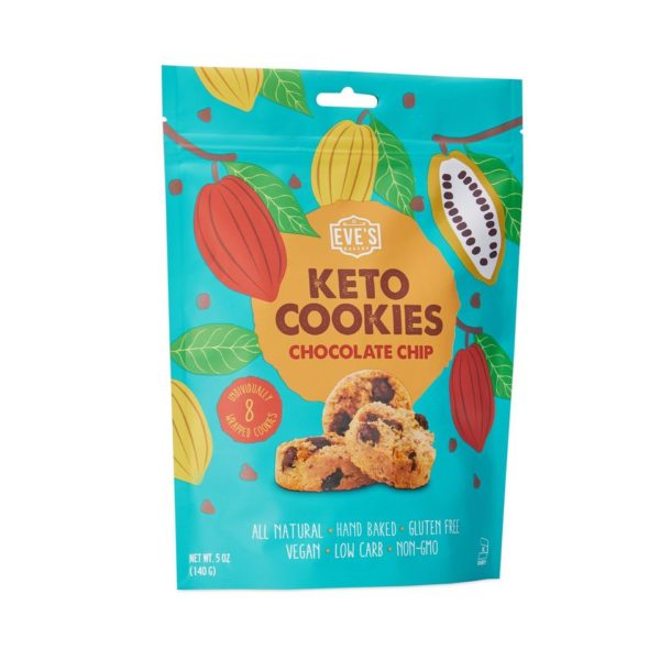 Keto Cookies Chocolate Chip Pouch | Eve's Bakery